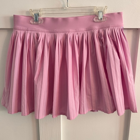 Lululemon Varsity High rise Pink Pleated Women's Skirt skort - Picture 2 of 4